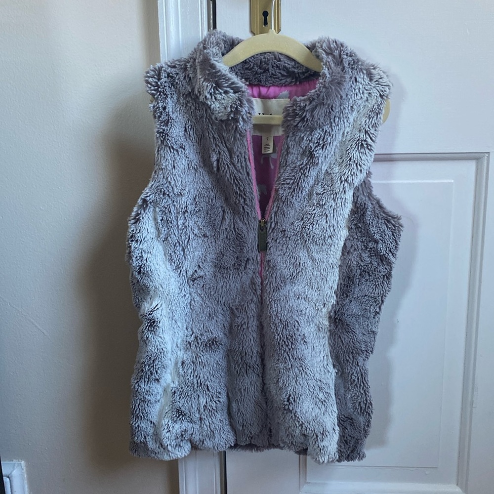 Hatley faux fur vest